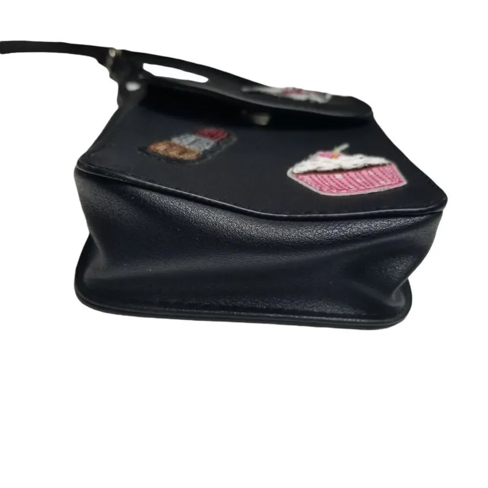 American Eagle Emoji Black Mini Crossbody Bag